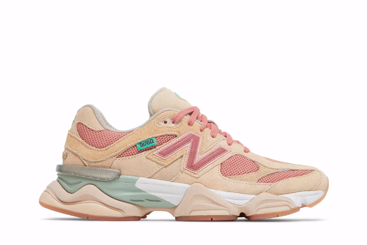 Joe Freshgoods x New Balance 9060 Penny Cookie Pink, view 2