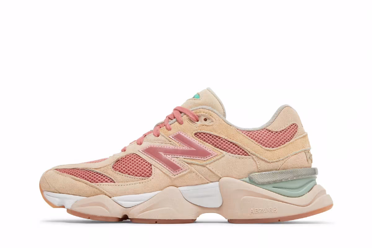 Joe Freshgoods x New Balance 9060 Penny Cookie Pink, view 4