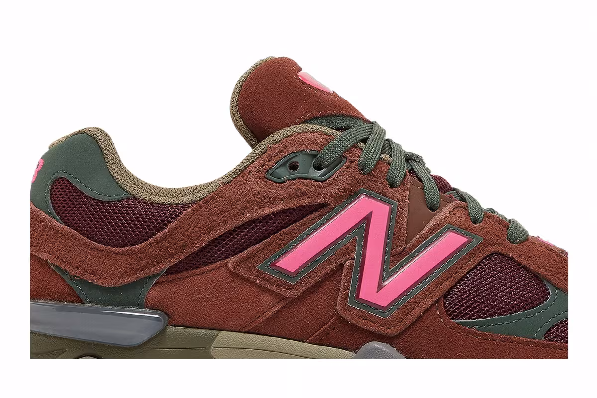 New Balance 9060 Burgundy Pink, view 3