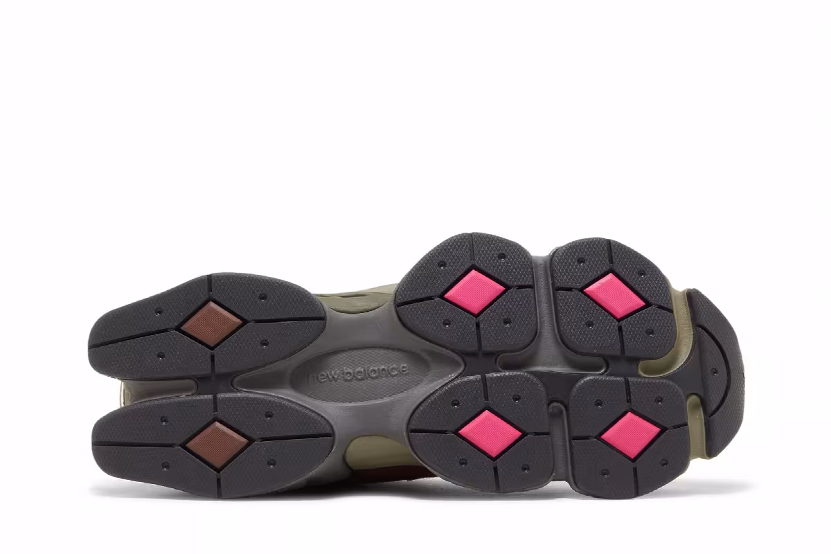 New Balance 9060 Burgundy Pink, view 5