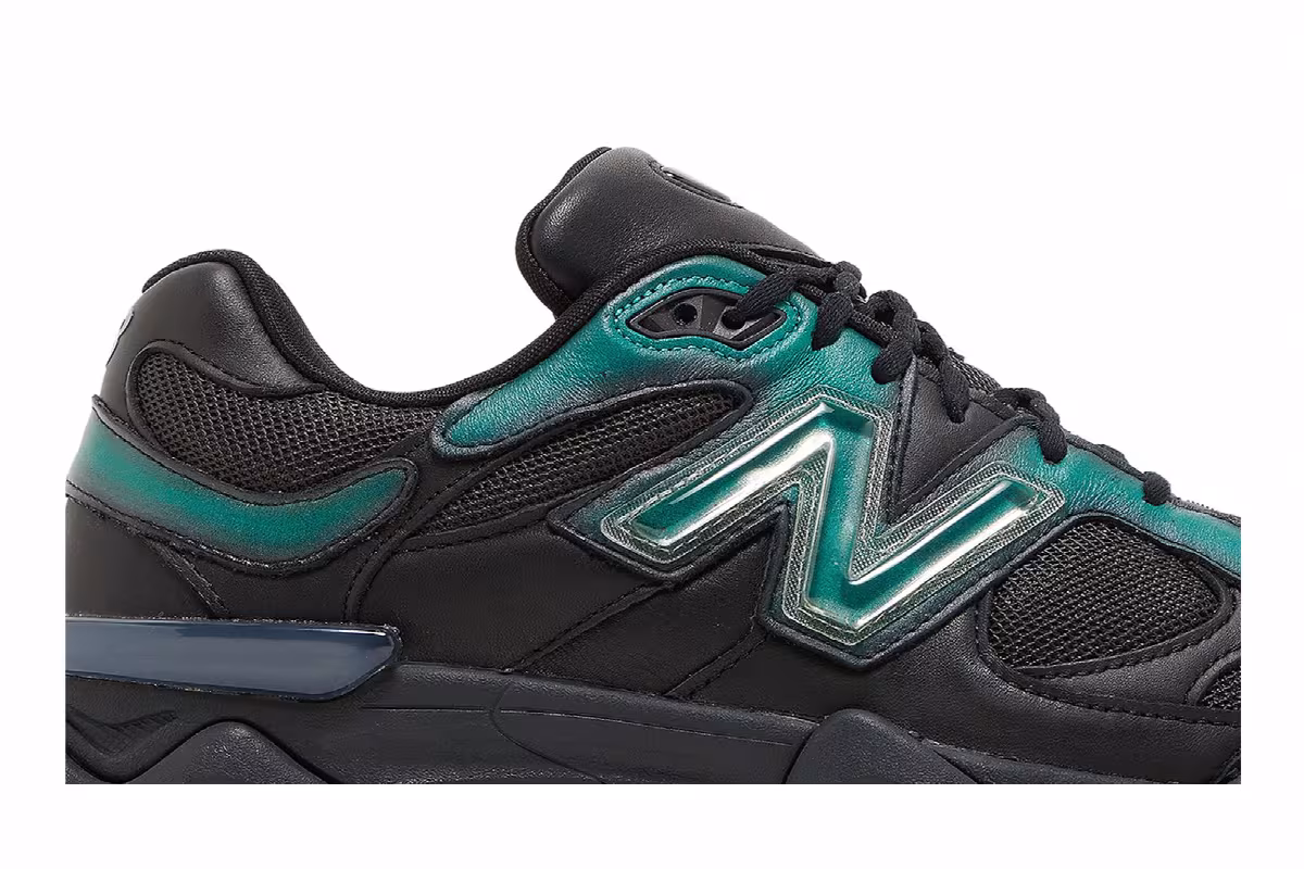 Mowalola x New Balance 9060 Burglarwear - Teal, view 3