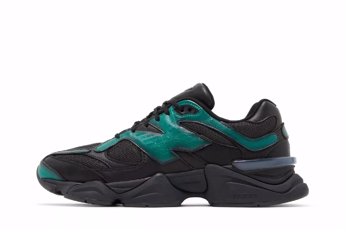 Mowalola x New Balance 9060 Burglarwear - Teal, view 4