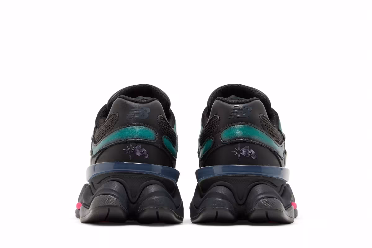 Mowalola x New Balance 9060 Burglarwear - Teal, view 7