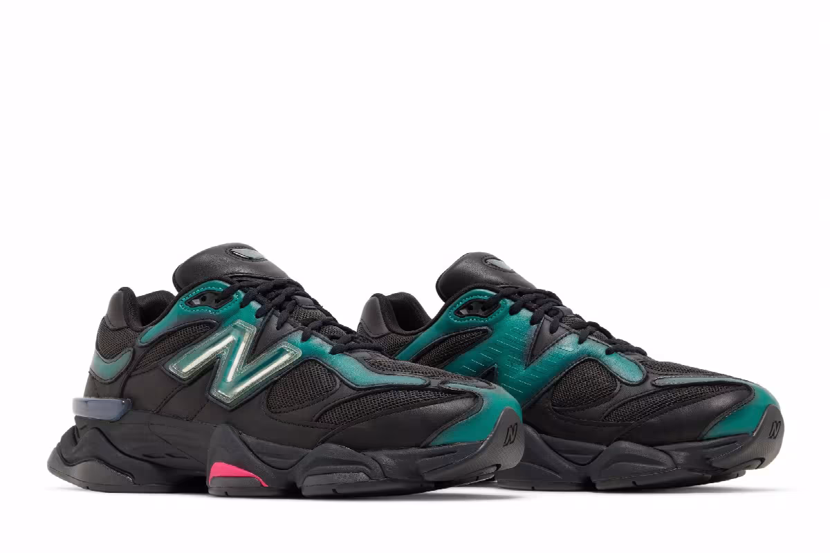 Mowalola x New Balance 9060 Burglarwear - Teal, view 9