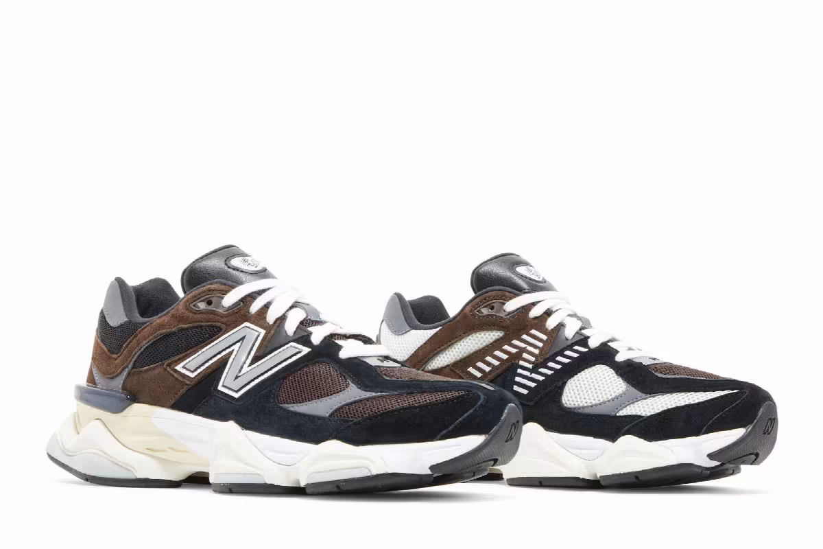 New Balance 9060 Brown Black, view 9