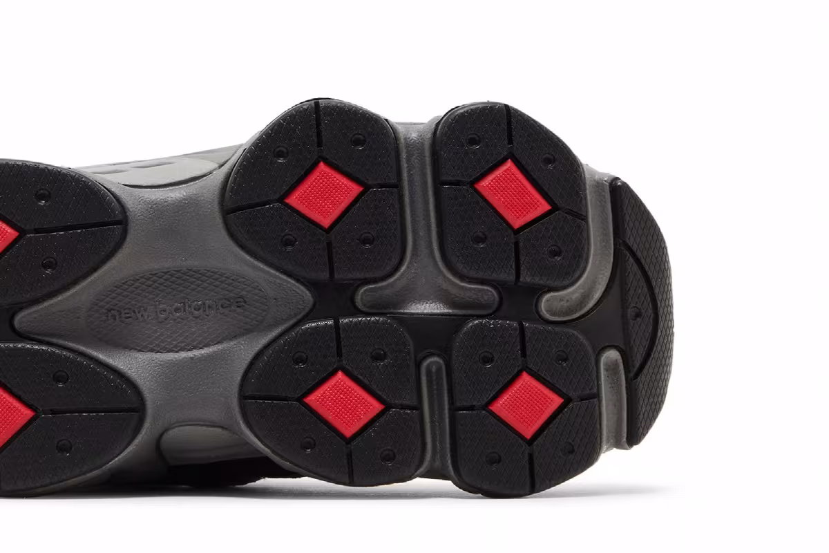 New Balance 9060 Toddler Black Castlerock, view 6
