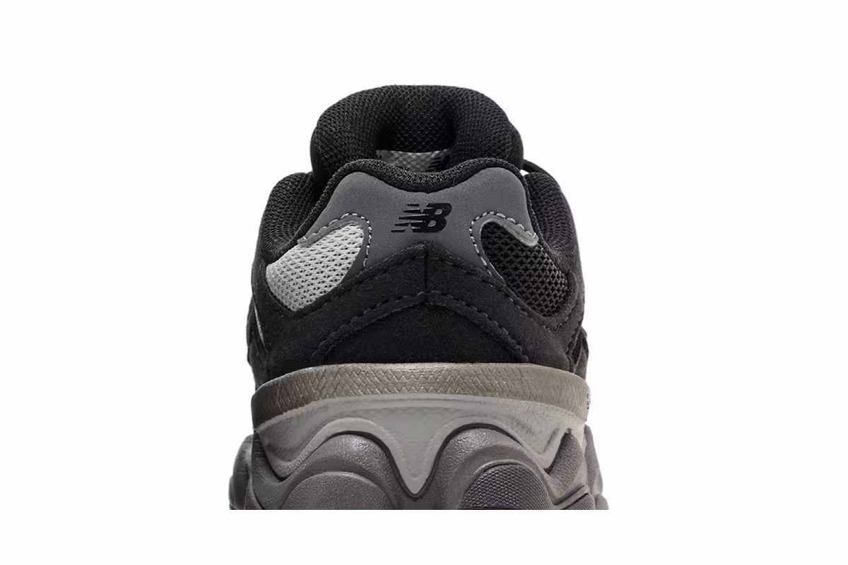 New Balance 9060 Toddler Black Castlerock, view 8