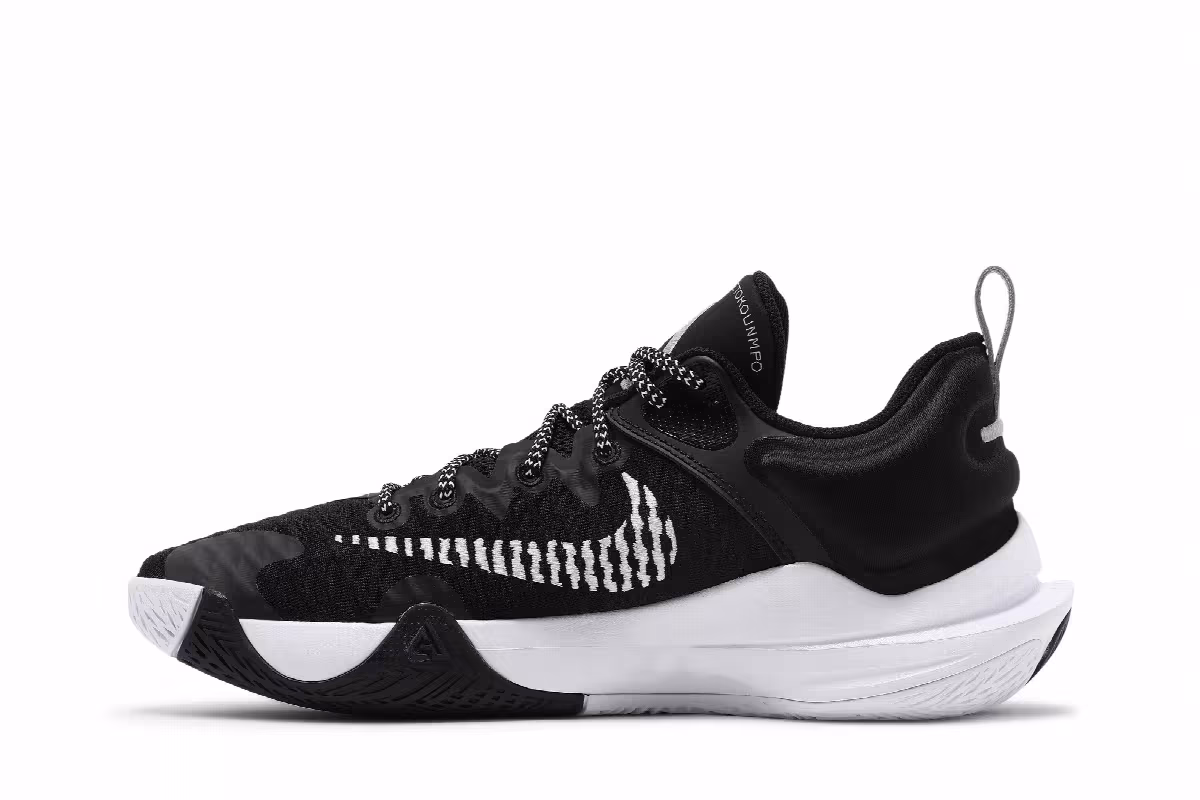 Nike Giannis Immortality Black Volt, view 4