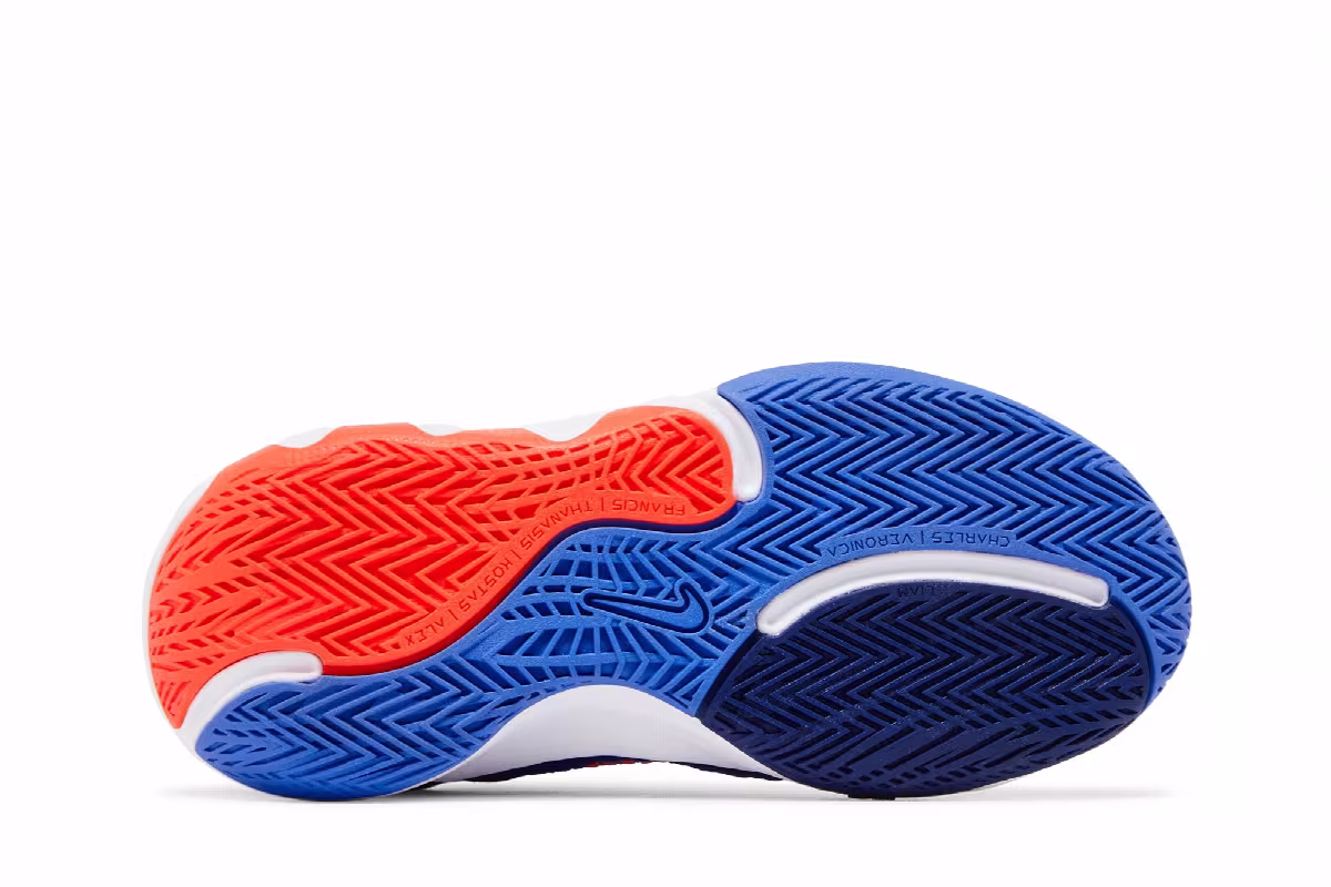 Nike Giannis Immortality GS Deep Royal Blue Crimson, view 5