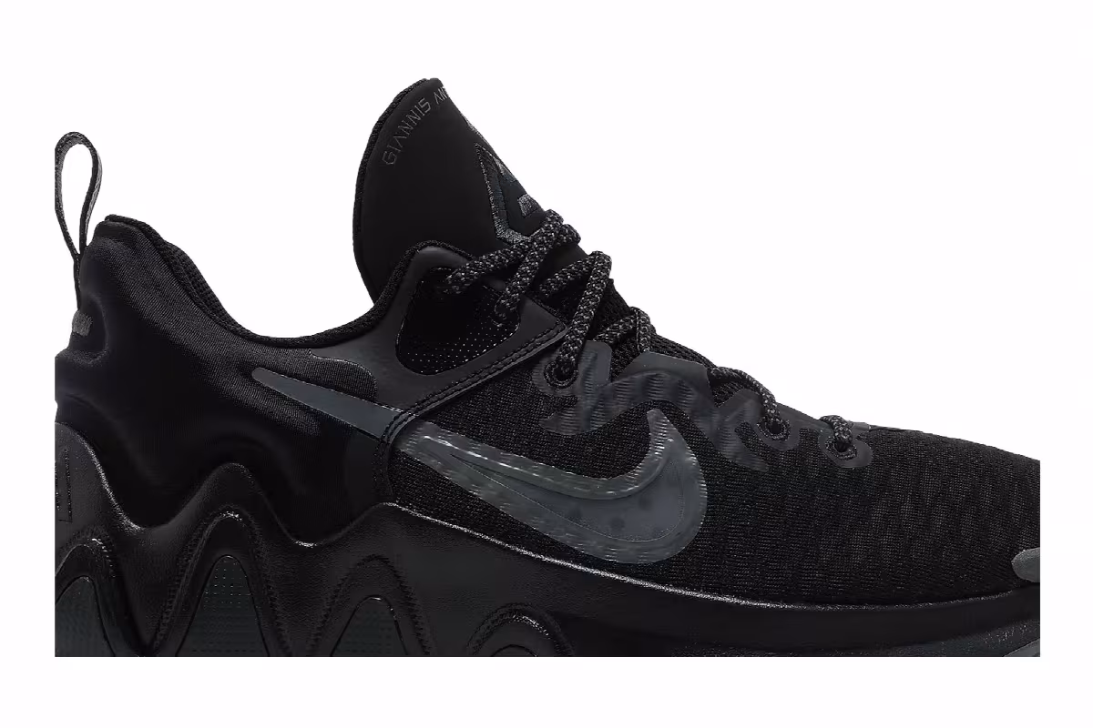 Nike Giannis Immortality Black Iron Grey, view 3