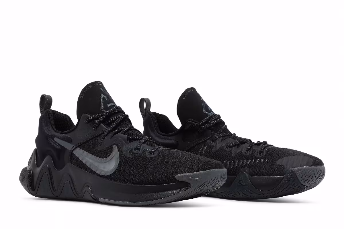 Nike Giannis Immortality Black Iron Grey, view 9
