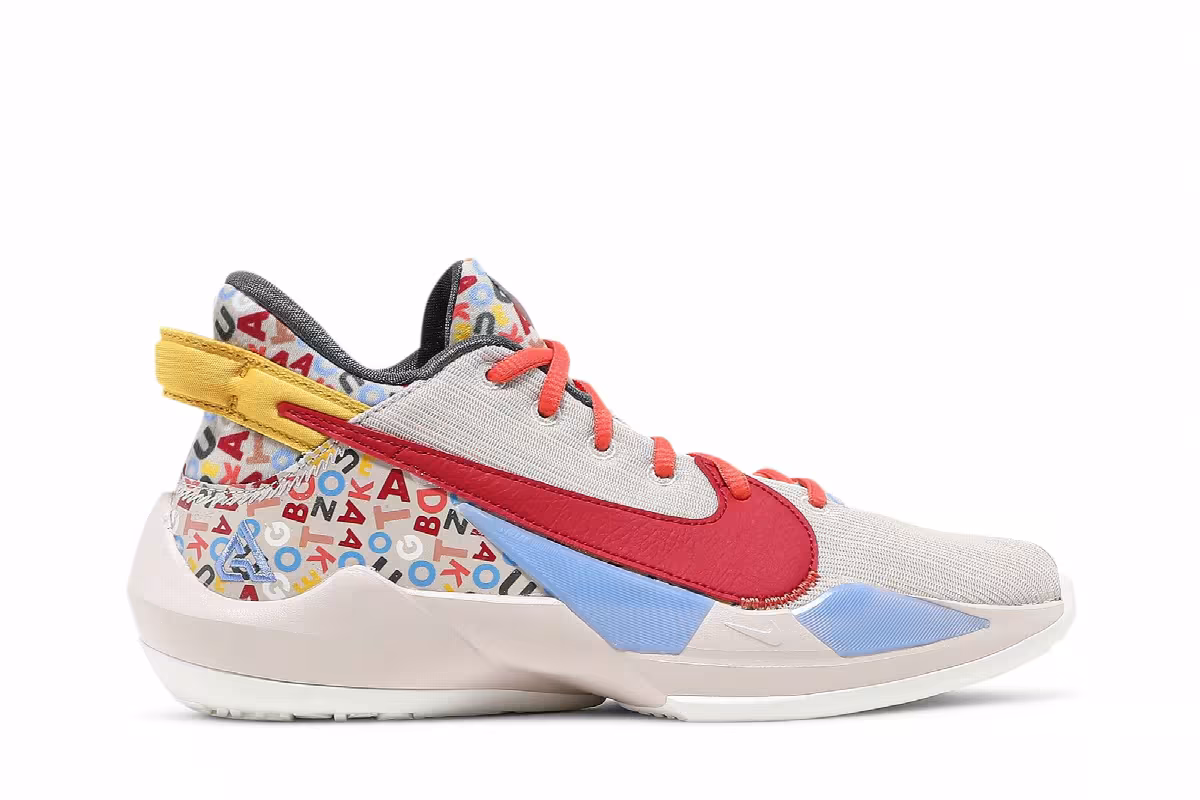 Nike Zoom Freak 2 GS Letter Bro, view 2