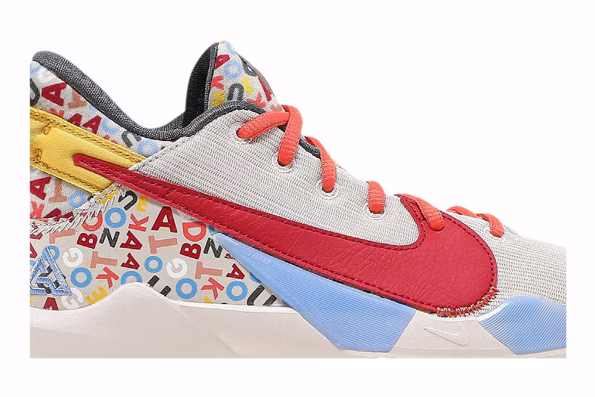 Nike Zoom Freak 2 GS Letter Bro, view 3