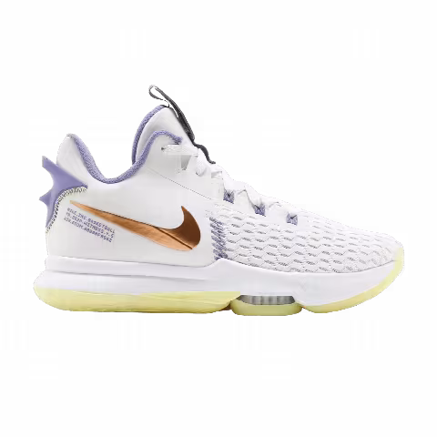 Nike LeBron Witness 5 'Summit White Metallic Bronze'