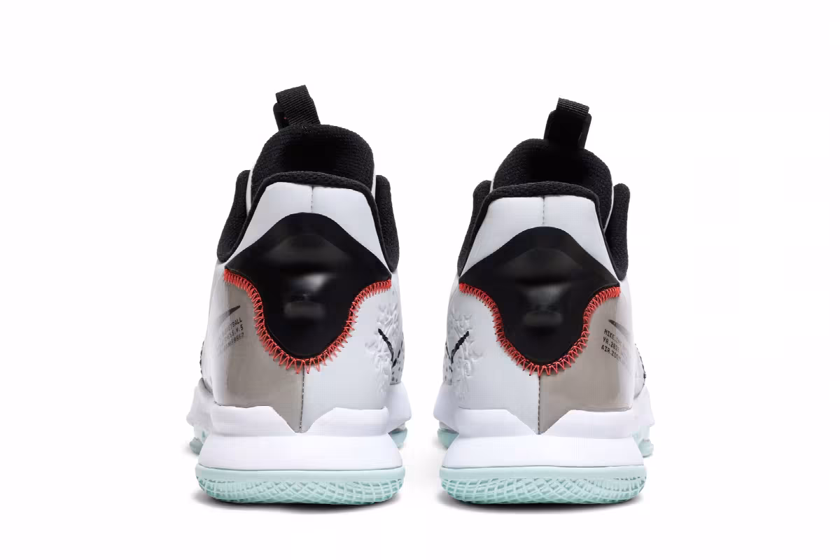 Nike LeBron Witness 5 Pure Platinum Light Dew, view 7