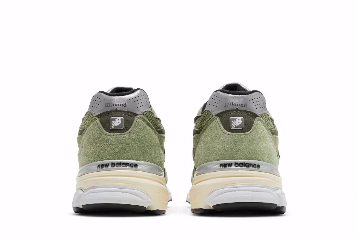JJJJound x New Balance 990v3 Made in USA Olive, view 7