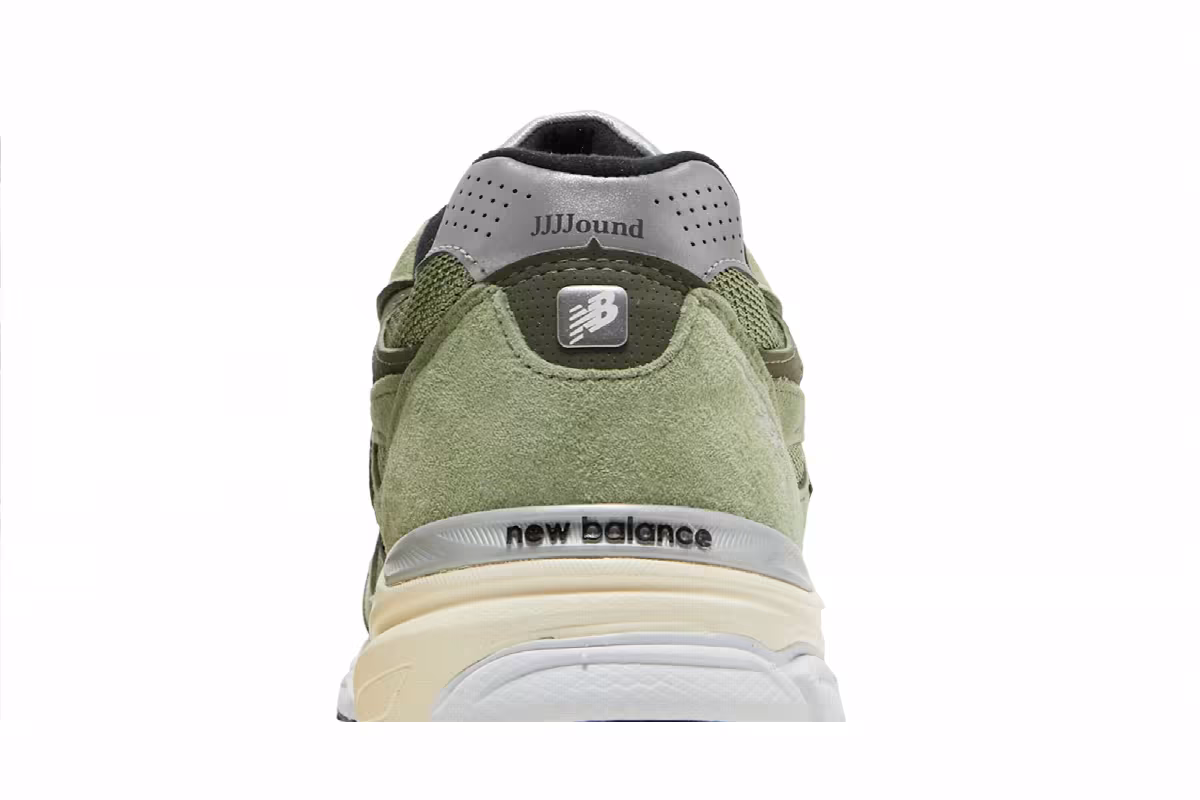 JJJJound x New Balance 990v3 Made in USA Olive, view 8