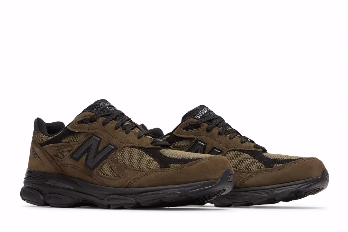 JJJJound x New Balance 990v3 Made in USA Brown, view 9