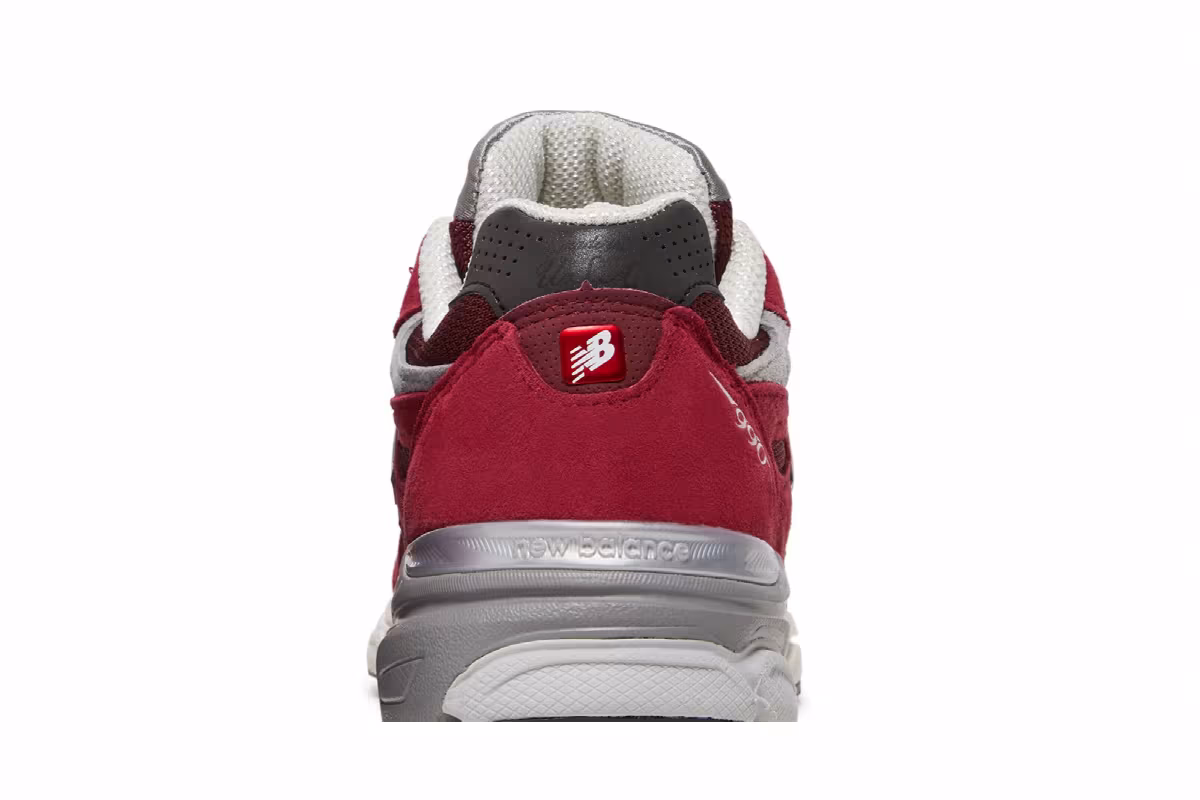 Teddy Santis x New Balance 990v3 Made in USA Scarlet Marblehead, view 8