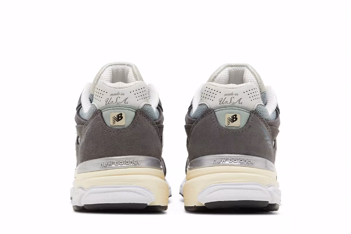 Kith x New Balance 990v3 Made in USA Steel Blue, view 7