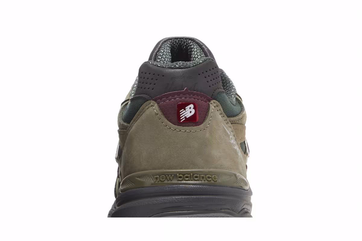 Teddy Santis x New Balance 990v3 Made in USA Green Purple, view 8