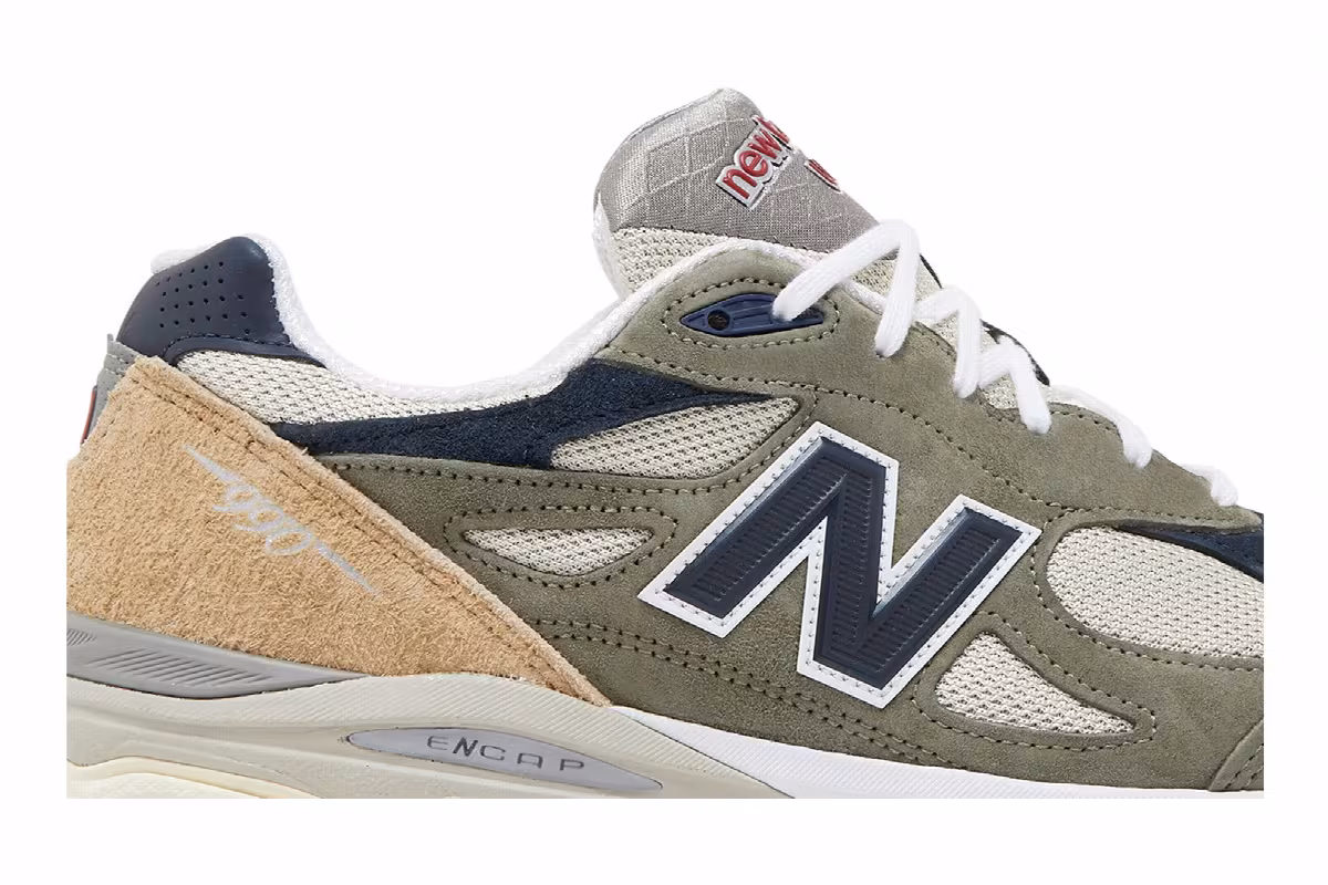 Teddy Santis x New Balance 990v3 Made in USA Grey, view 3