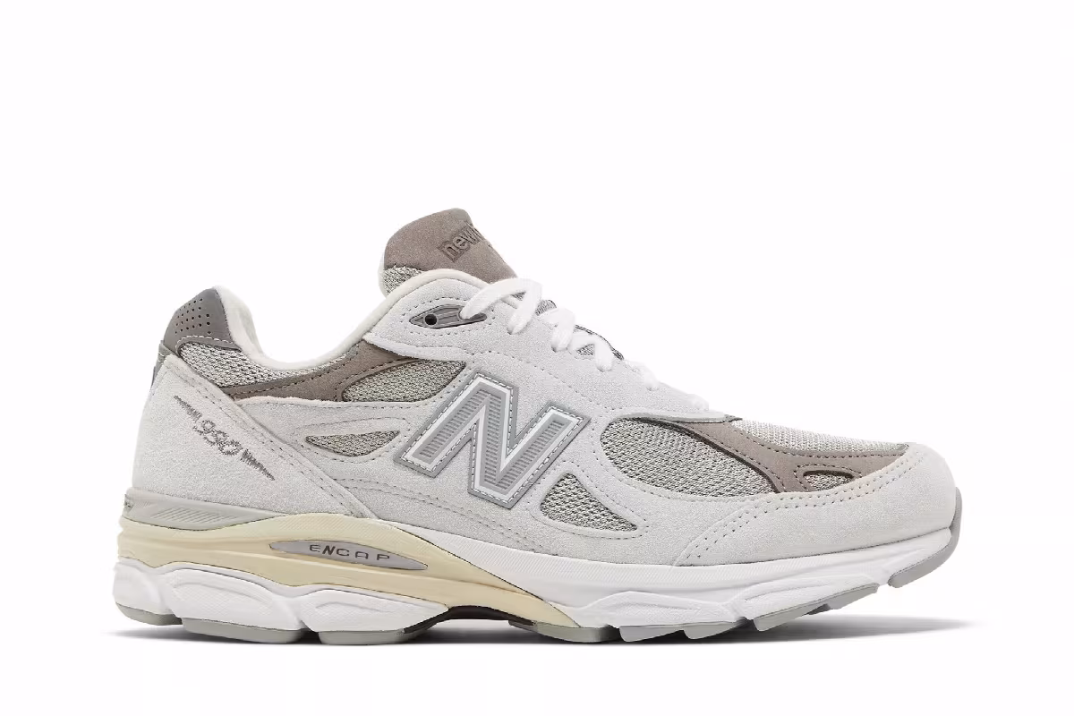 YCMC x New Balance 990v3 Made in USA Nimbus Cloud, view 2