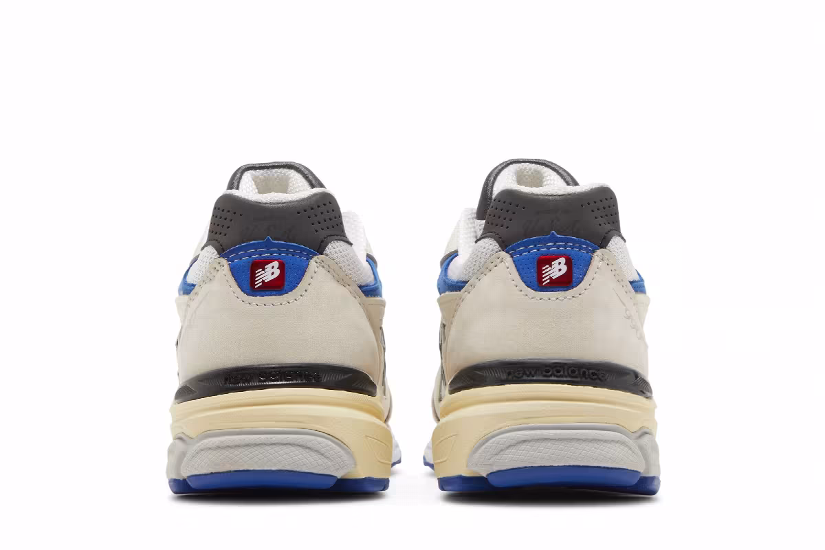 Teddy Santis x New Balance 990v3 Made in USA White Blue, view 7