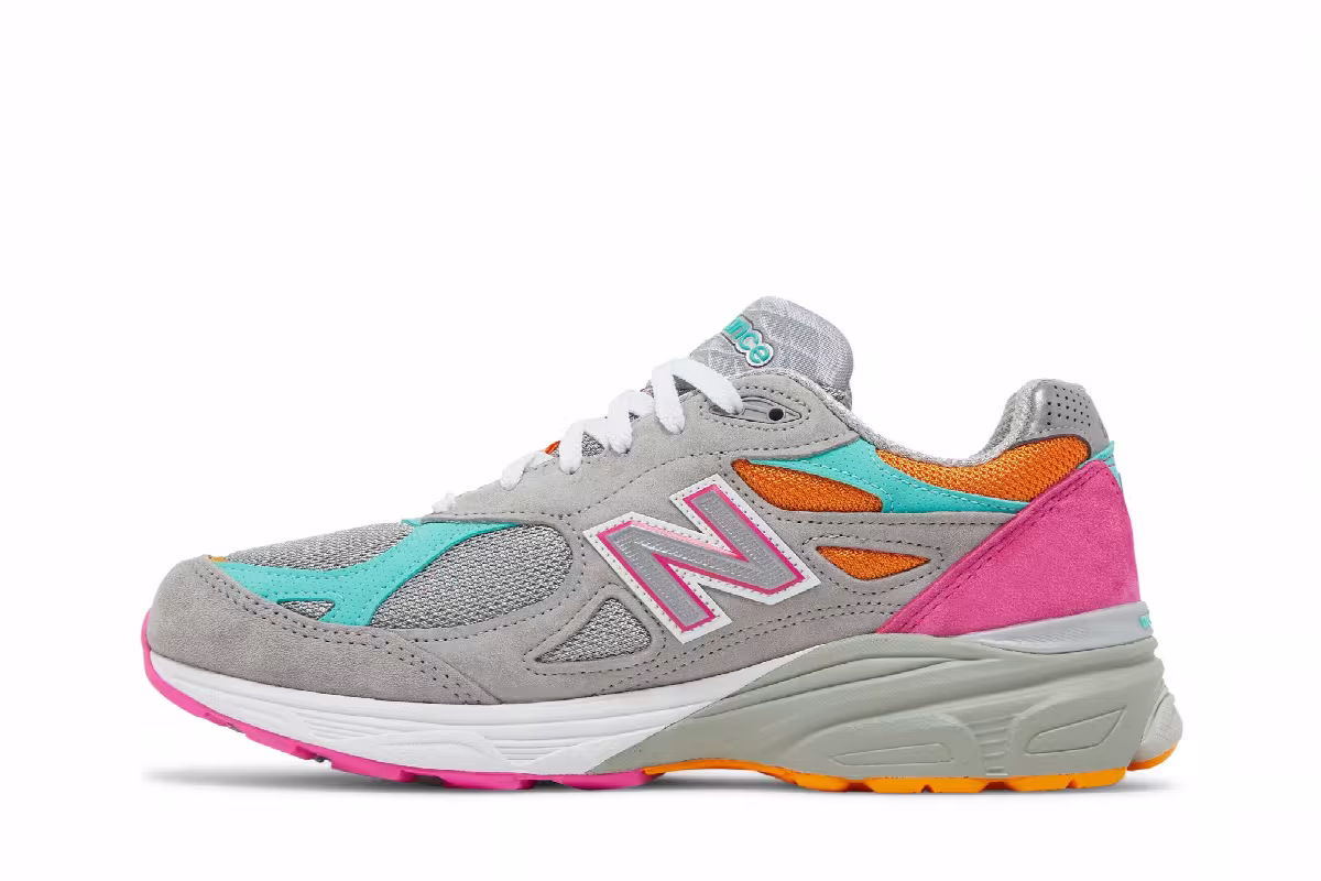 DTLR x New Balance 990v3 Made in USA Miami Drive, view 4