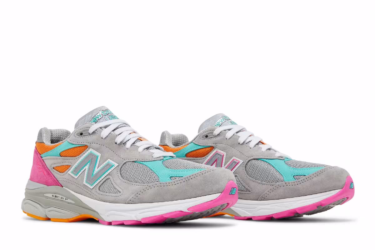 DTLR x New Balance 990v3 Made in USA Miami Drive, view 9