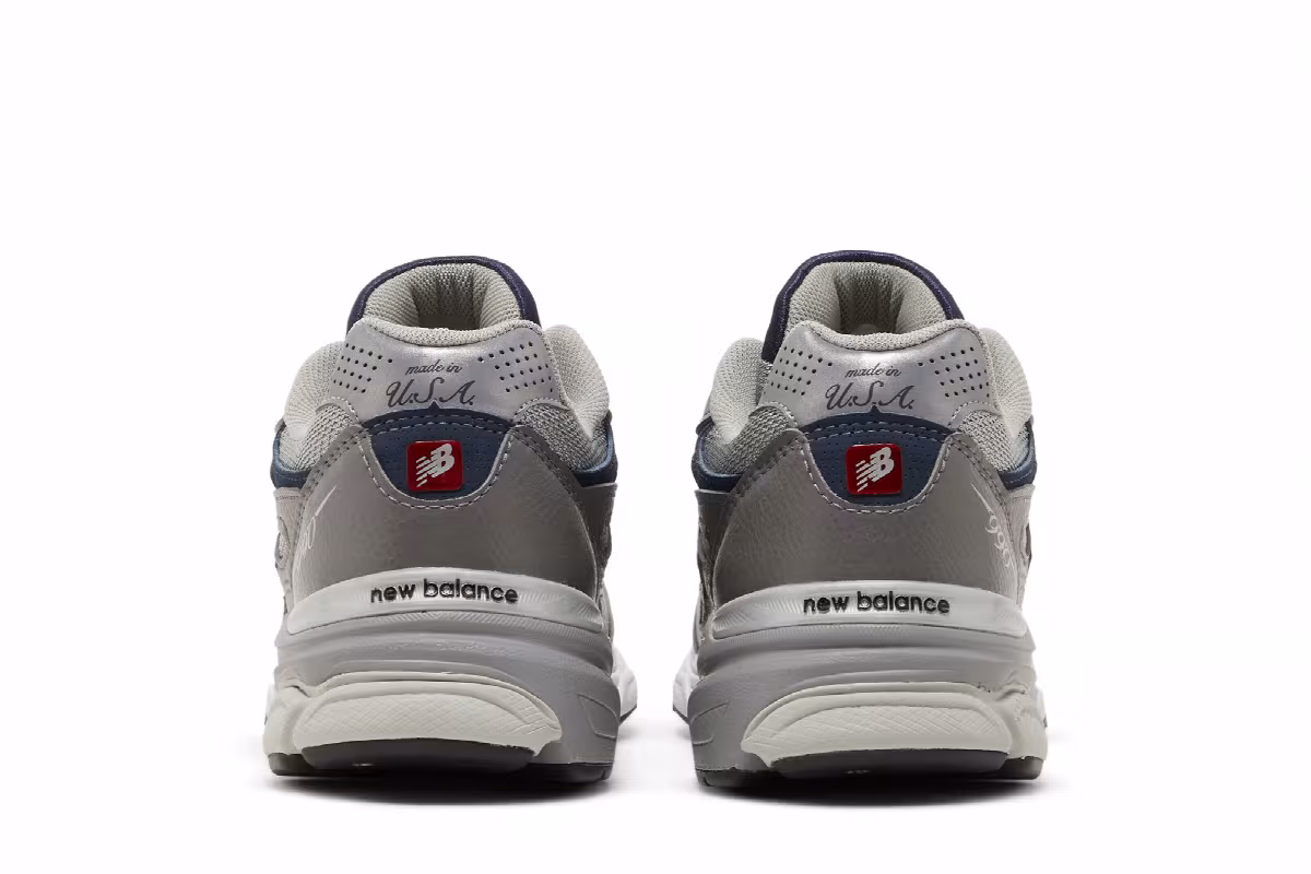 New Balance 990v3 Made in USA Elephant Grey, view 7