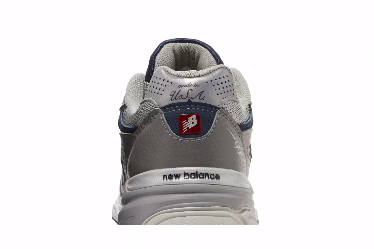 New Balance 990v3 Made in USA Elephant Grey, view 8