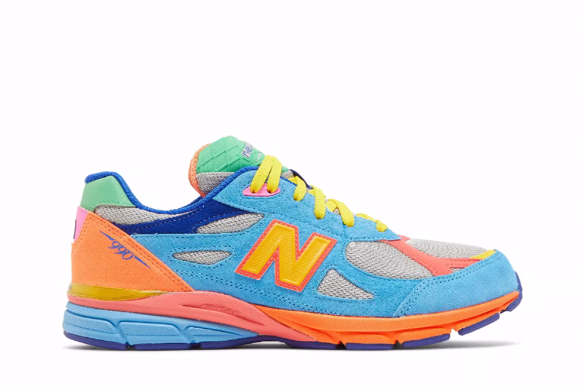 New Balance 990v3 Big Kid Wild Style, view 2