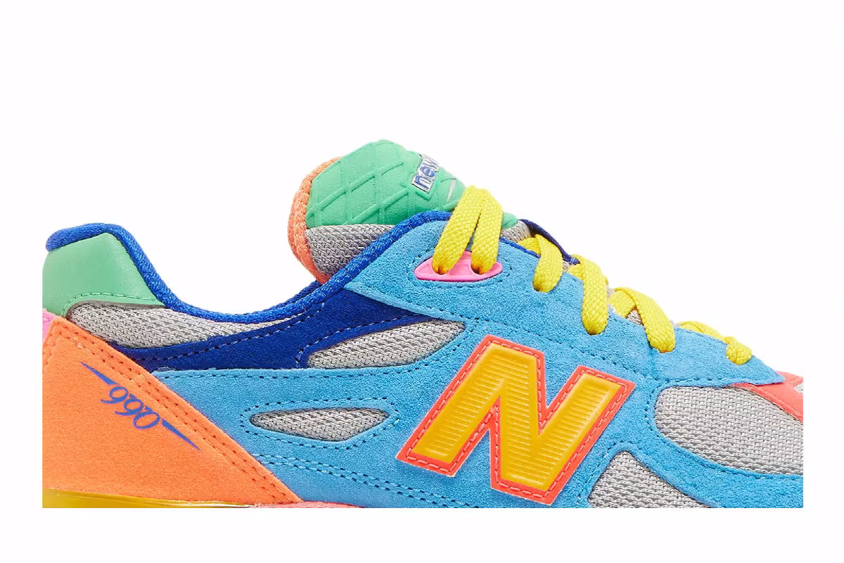 New Balance 990v3 Big Kid Wild Style, view 3