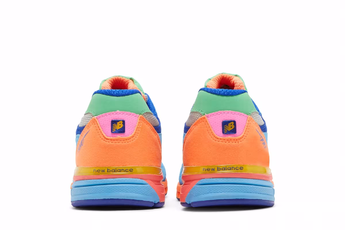 New Balance 990v3 Big Kid Wild Style, view 7