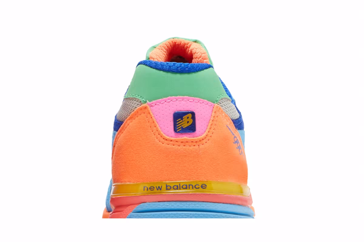 New Balance 990v3 Big Kid Wild Style, view 8