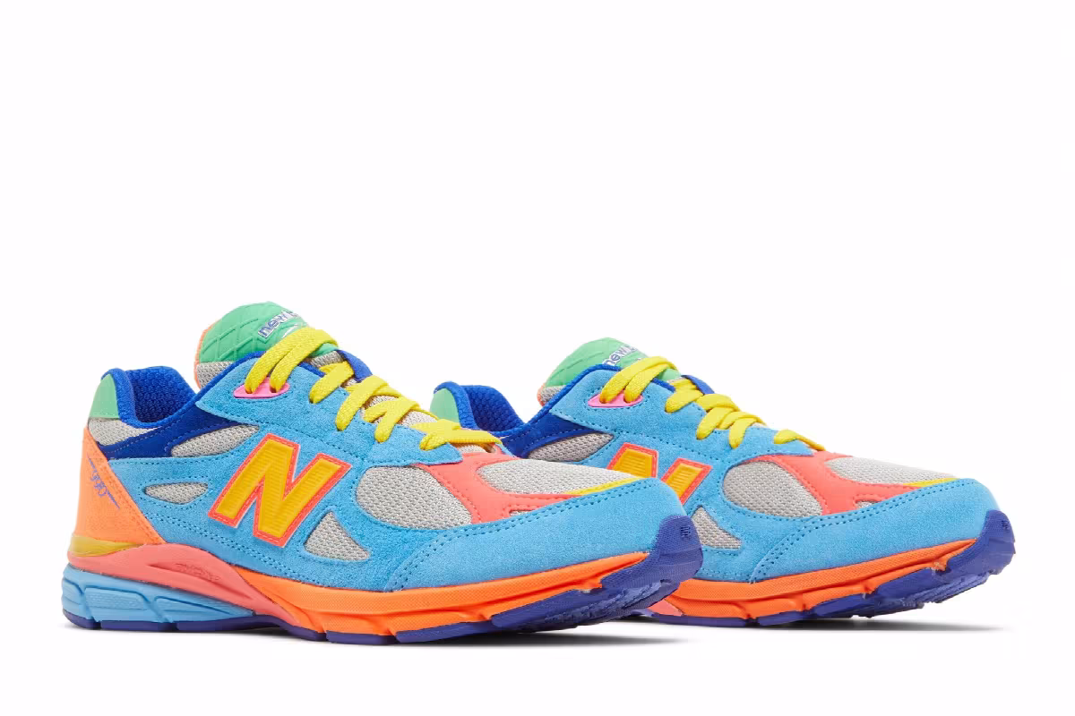 New Balance 990v3 Big Kid Wild Style, view 9