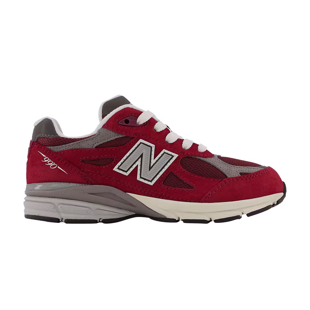 Teddy Santis x New Balance 990v3 Little Kid Scarlet Marblehead