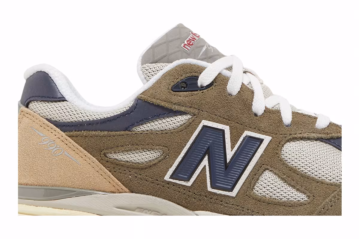 Teddy Santis x New Balance 990v3 Big Kid Dark Camo, view 3