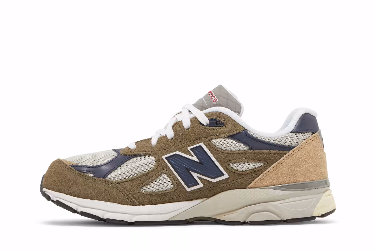 Teddy Santis x New Balance 990v3 Big Kid Dark Camo, view 4
