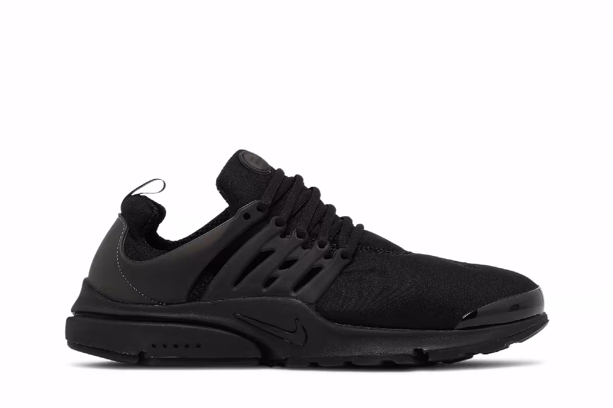 Nike Air Presto Triple Black 2021, view 2