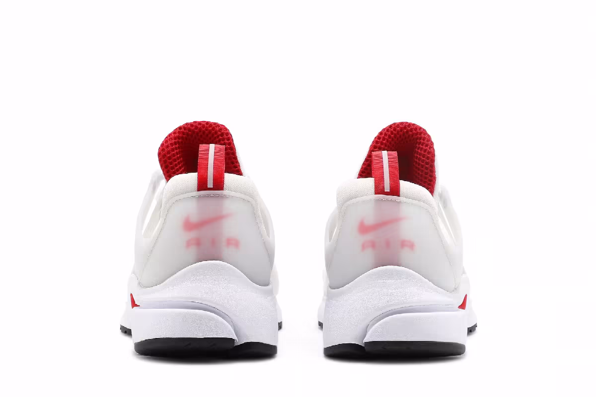 Nike Air Presto White University Red, view 7