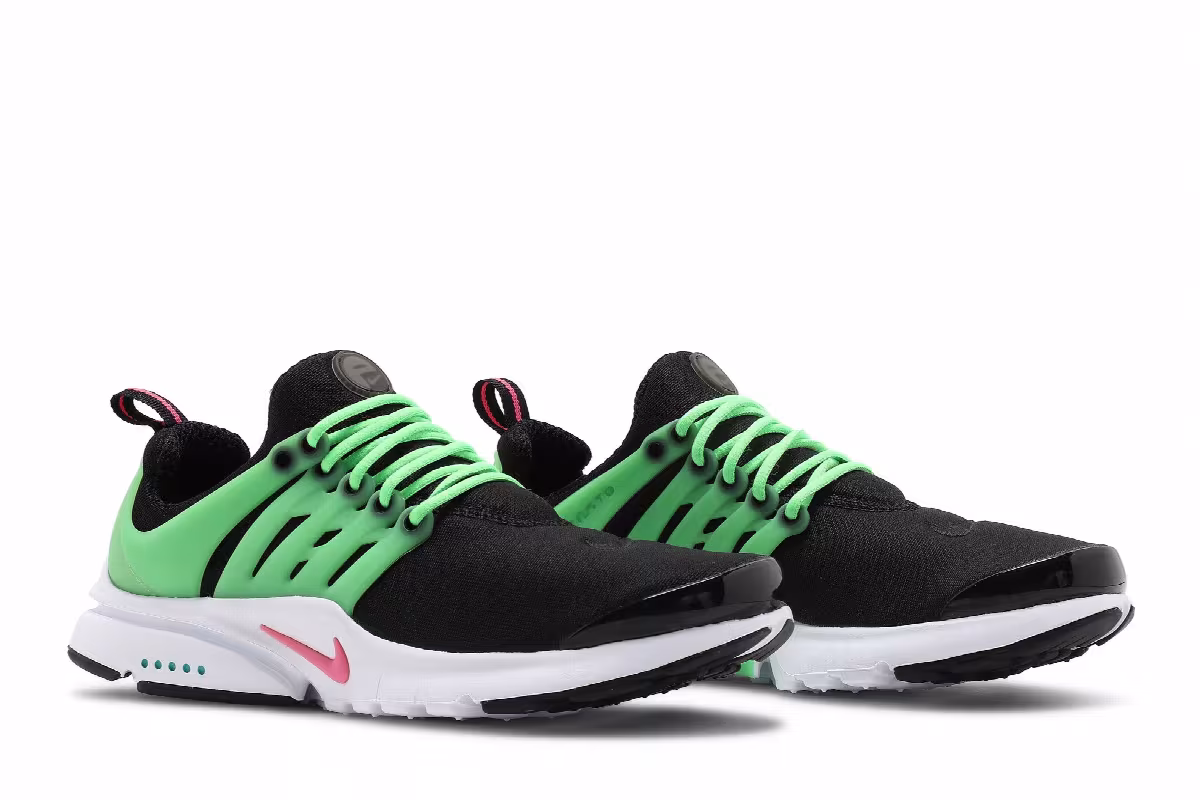 Nike Presto GS Black Green Strike, view 9
