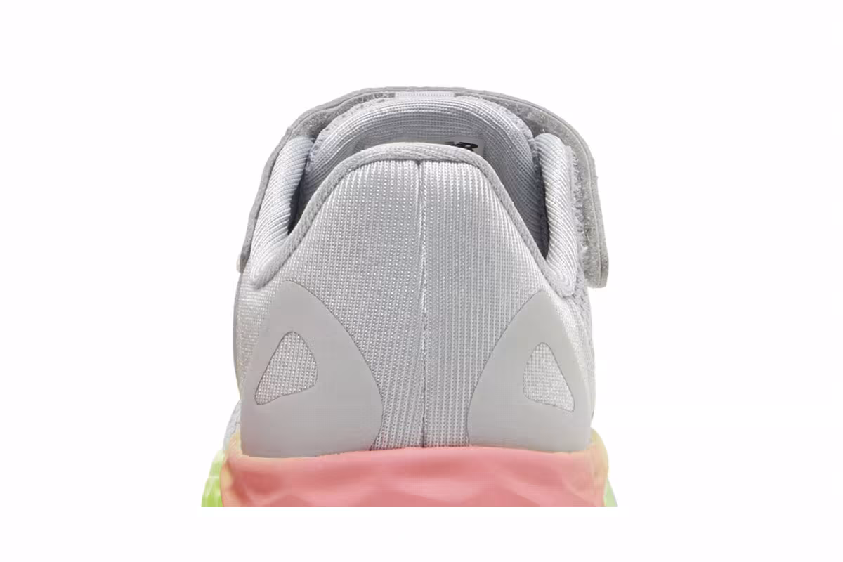 New Balance Fresh Foam Arishi v4 Bungee Lace Toddler Wide Light Aluminum Rainbow, view 8