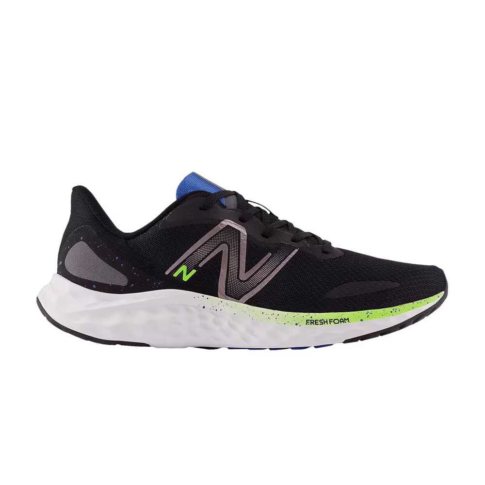 New Balance Fresh Foam Arishi v4 4E Wide Black Pixel Green