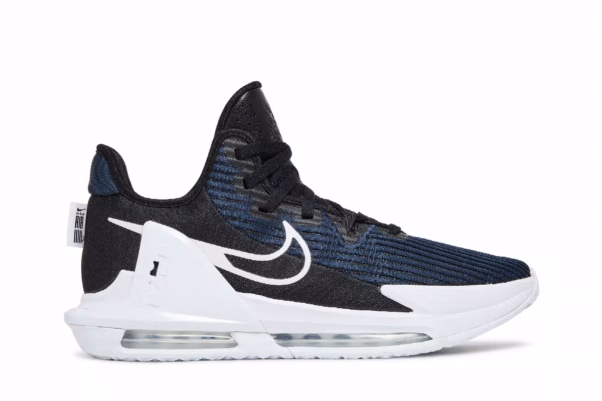 Nike LeBron Witness 6 Black Dark Obsidian, view 2