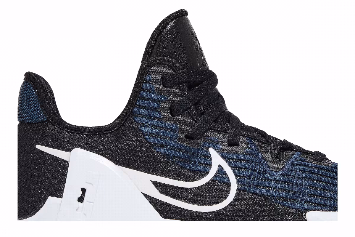 Nike LeBron Witness 6 Black Dark Obsidian, view 3