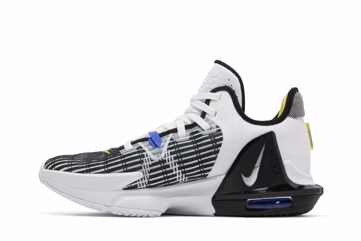 Nike LeBron Witness 6 White Persian Violet, view 4