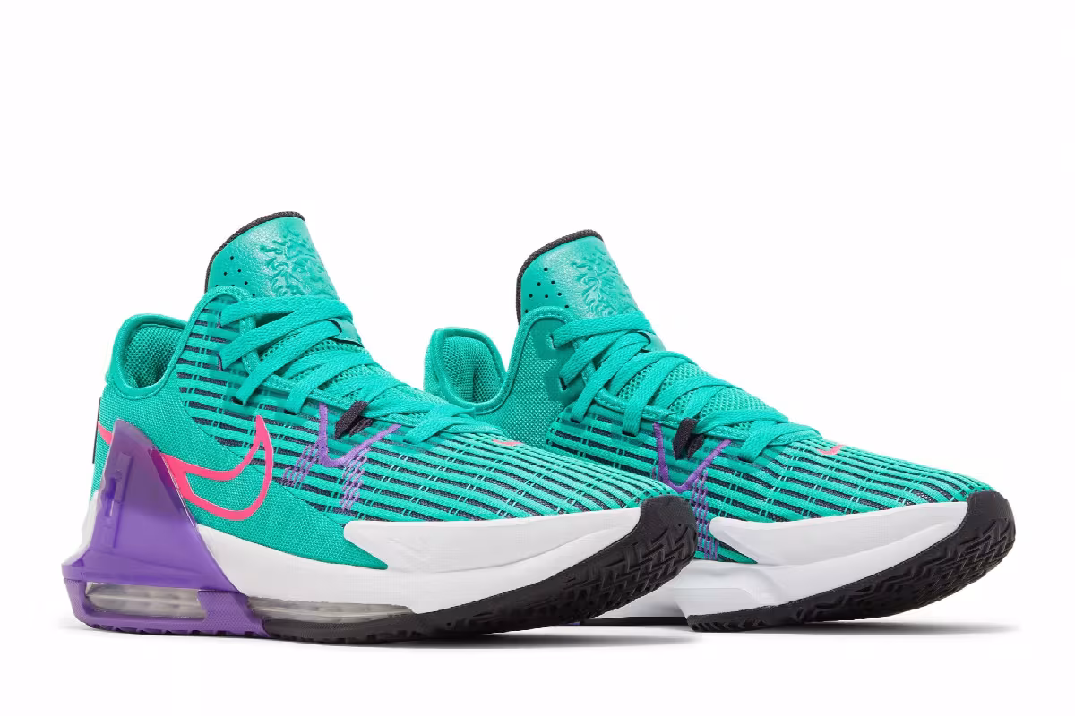 Nike LeBron Witness 6 Emerald Berry, view 9