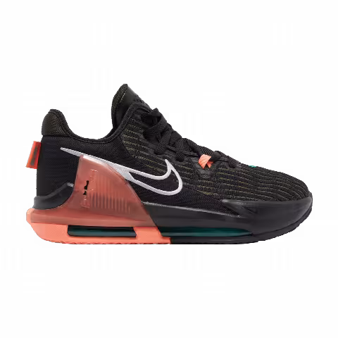 Nike LeBron Witness 6 GS 'Black Crimson Pulse'